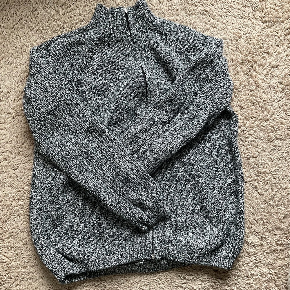 Liz Claiborne Black and White Cardigan